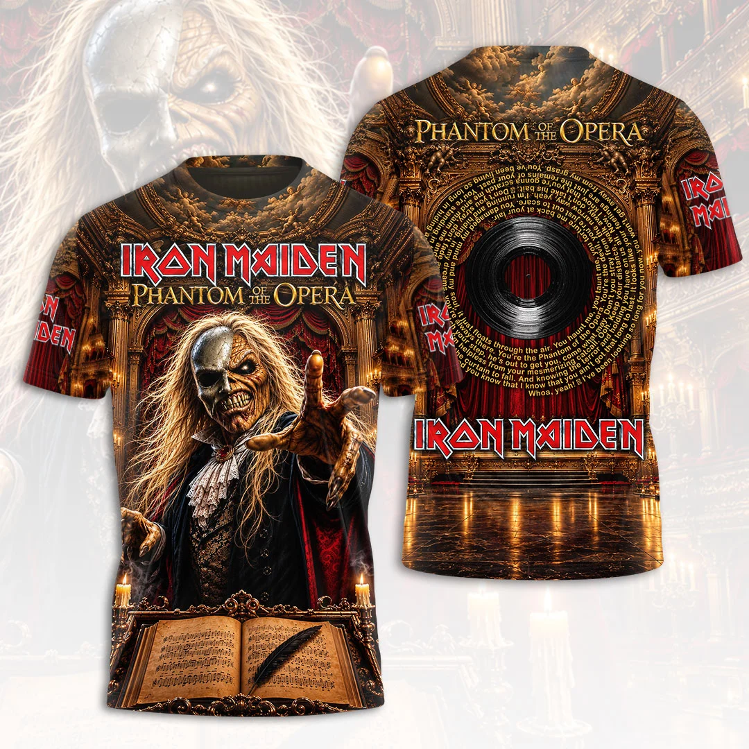 Iron Maiden 3D Apparel - HOATT21500