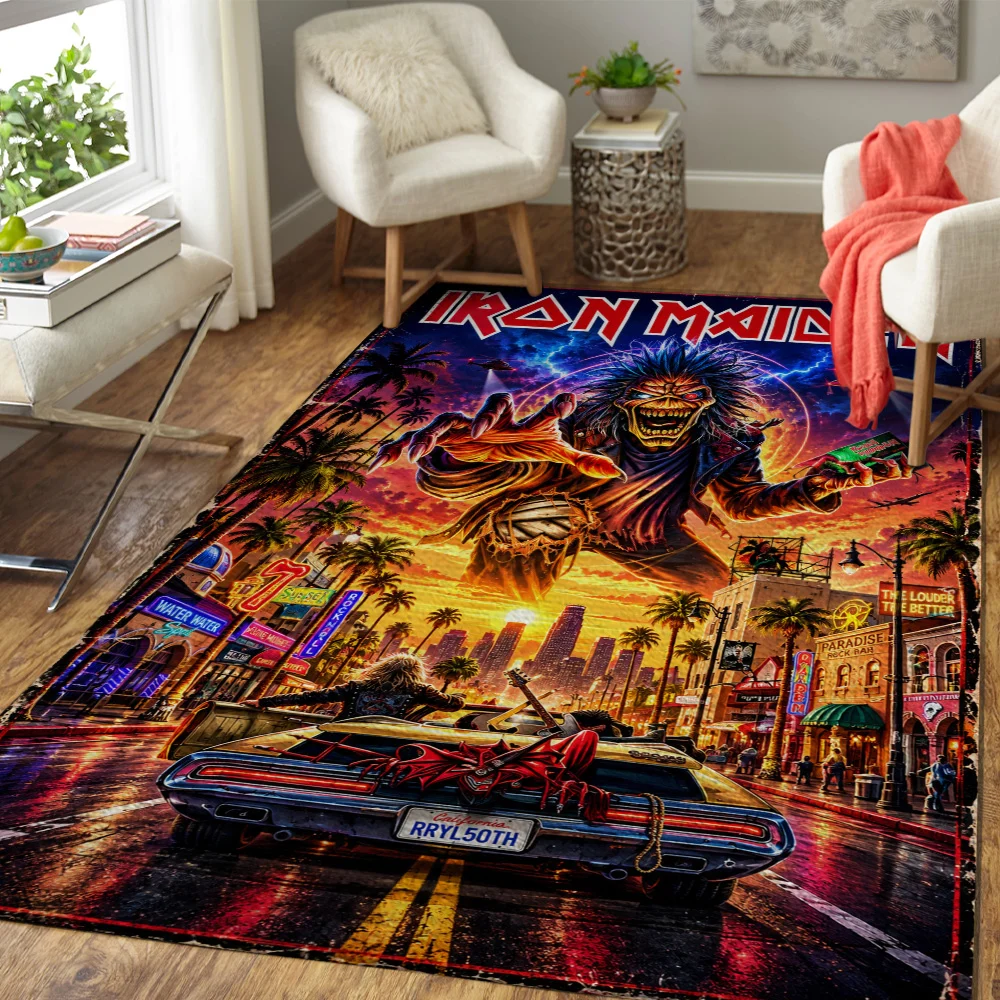 Iron Maiden Tour 2026 Rectangular Rug - TANTN25911
