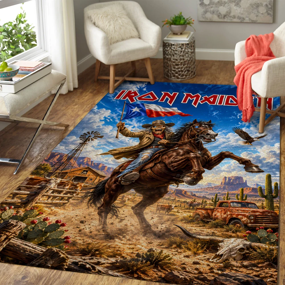 Iron Maiden Tour 2026 Rectangular Rug - TANTN25913