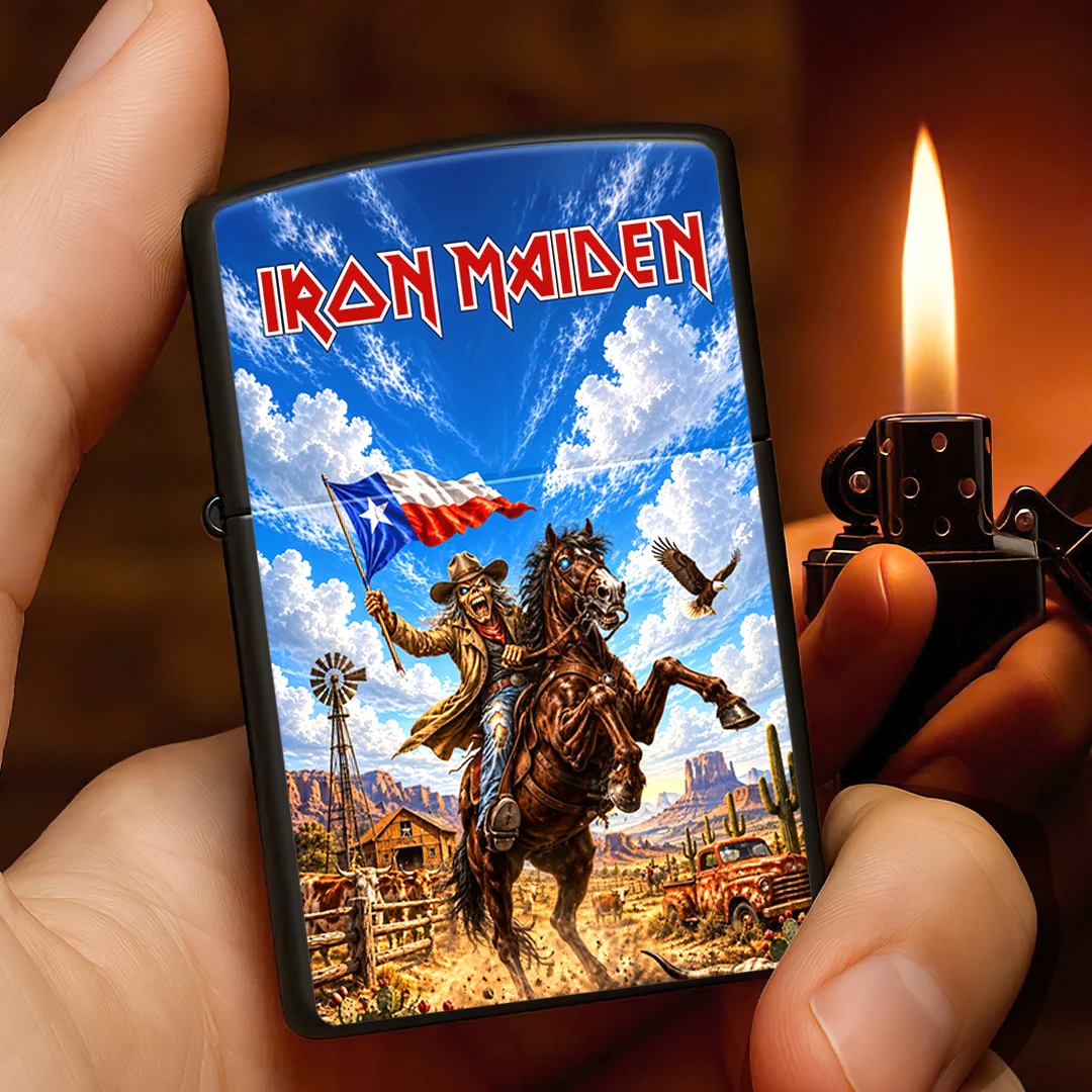 Iron Maiden Zippo Lighter Case (No Insert) - TANTN26074