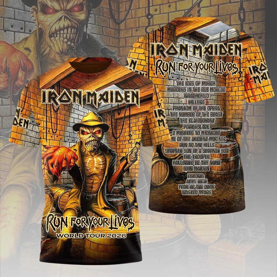 Iron Maiden 3D Apparel - HOATT21610