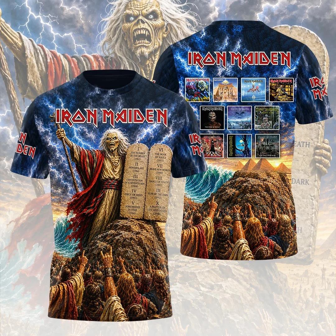 Iron Maiden 3D Apparel – HOATT21412
