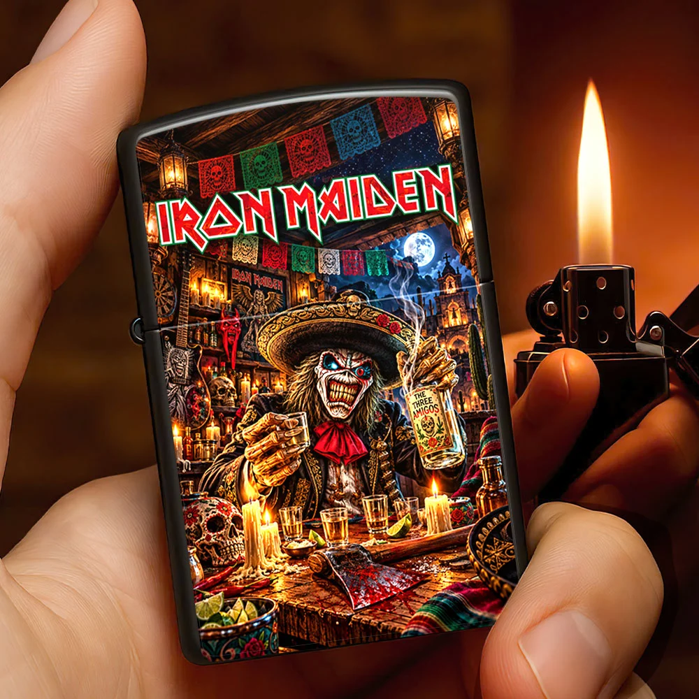 Iron Maiden Zippo Lighter Case (No Insert) - TANTN26075