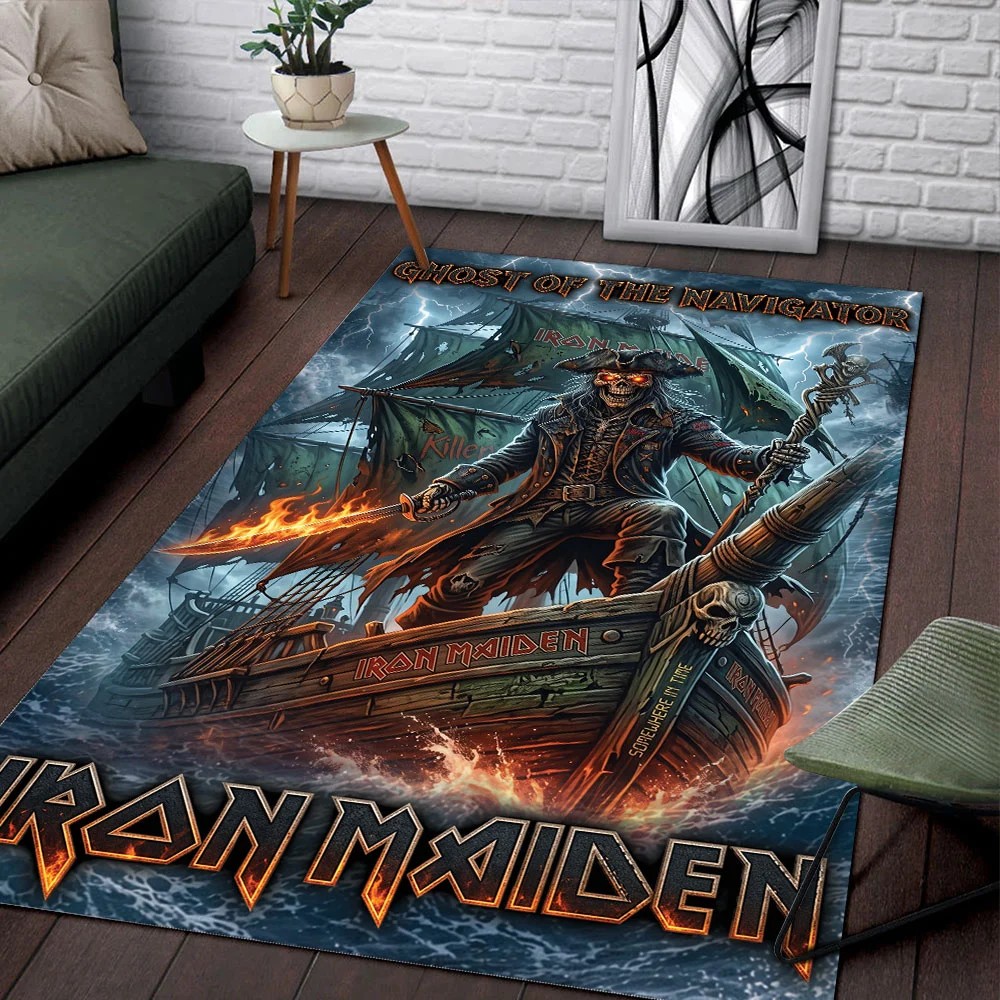 Iron Maiden Rectangular Rug - TMTHU9916