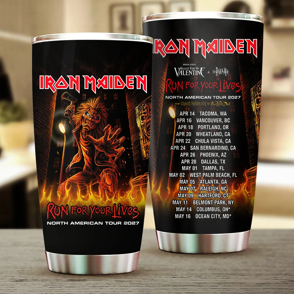 Iron Maiden North American Tour 2027 Tumbler Cup - TANTN26281