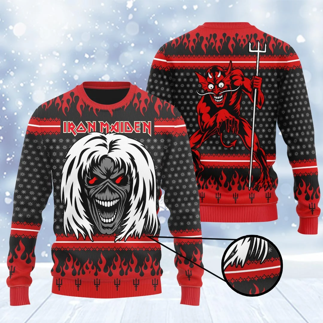 Iron Maiden Ugly Sweater - HOATT26879