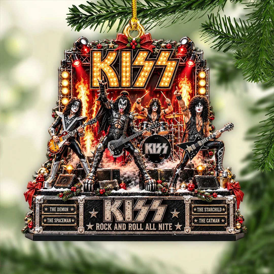 KISS Custom Shape 2-side Printed Acrylic Ornament - HOATT26759