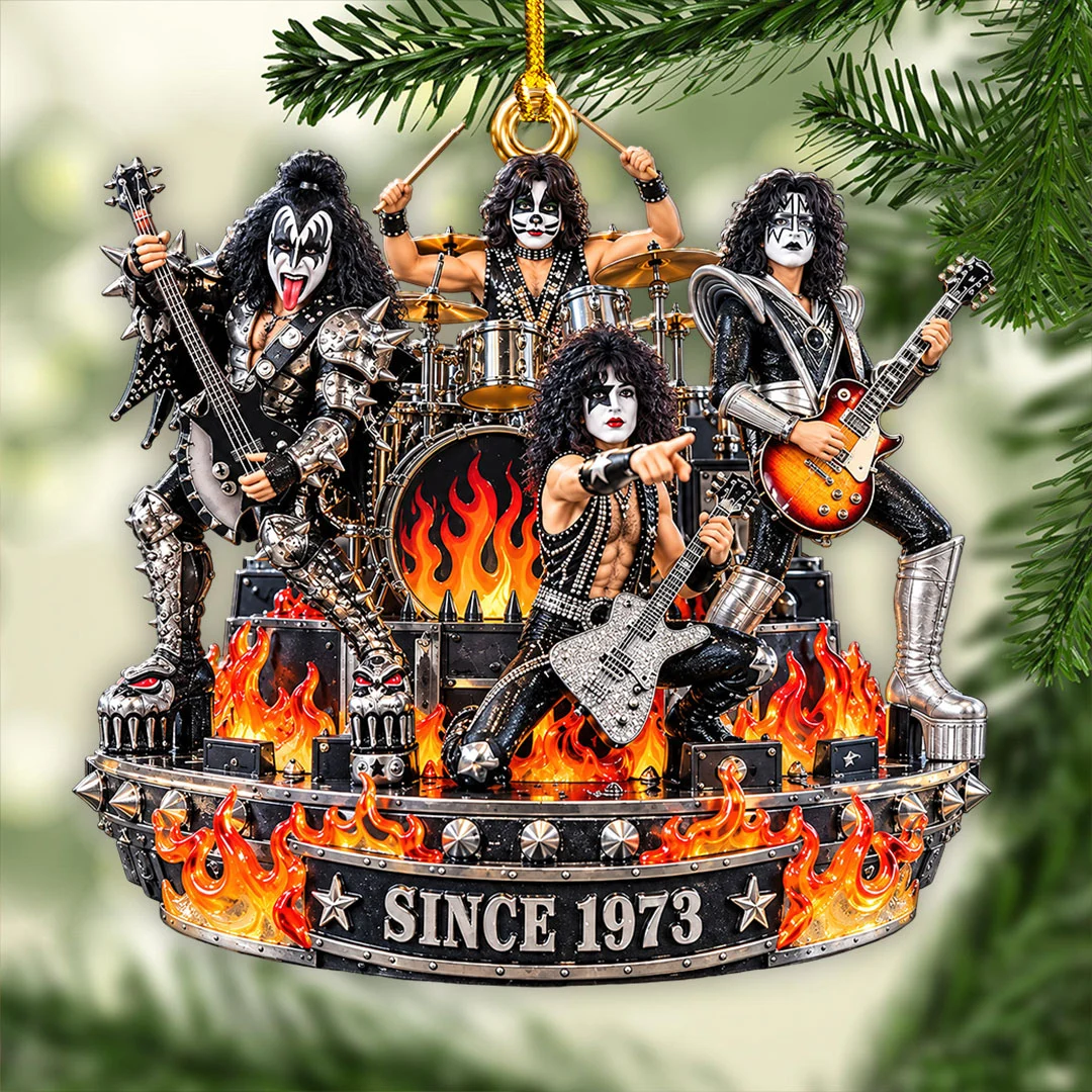 KISS Custom Shape 2-side Printed Acrylic Ornament - HOATT21645