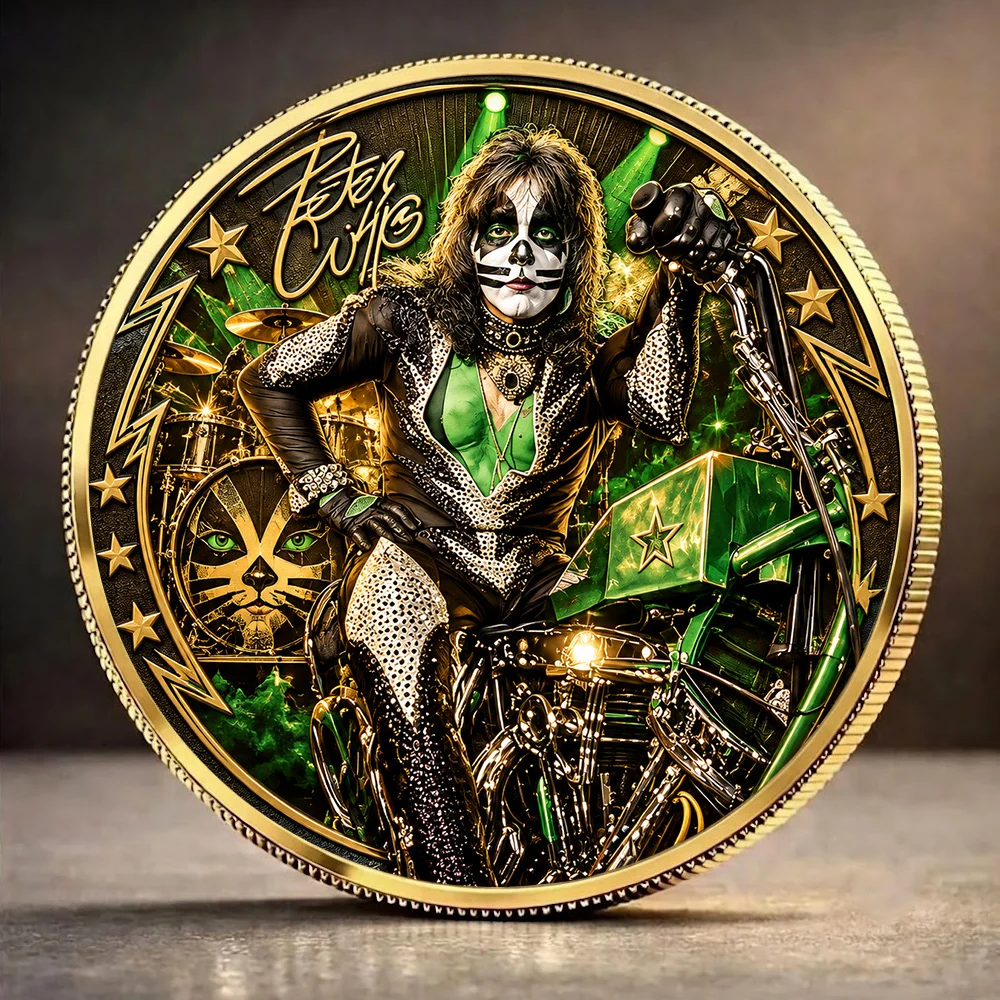 KISS x Peter Criss Commemorative Coin - GNE9000