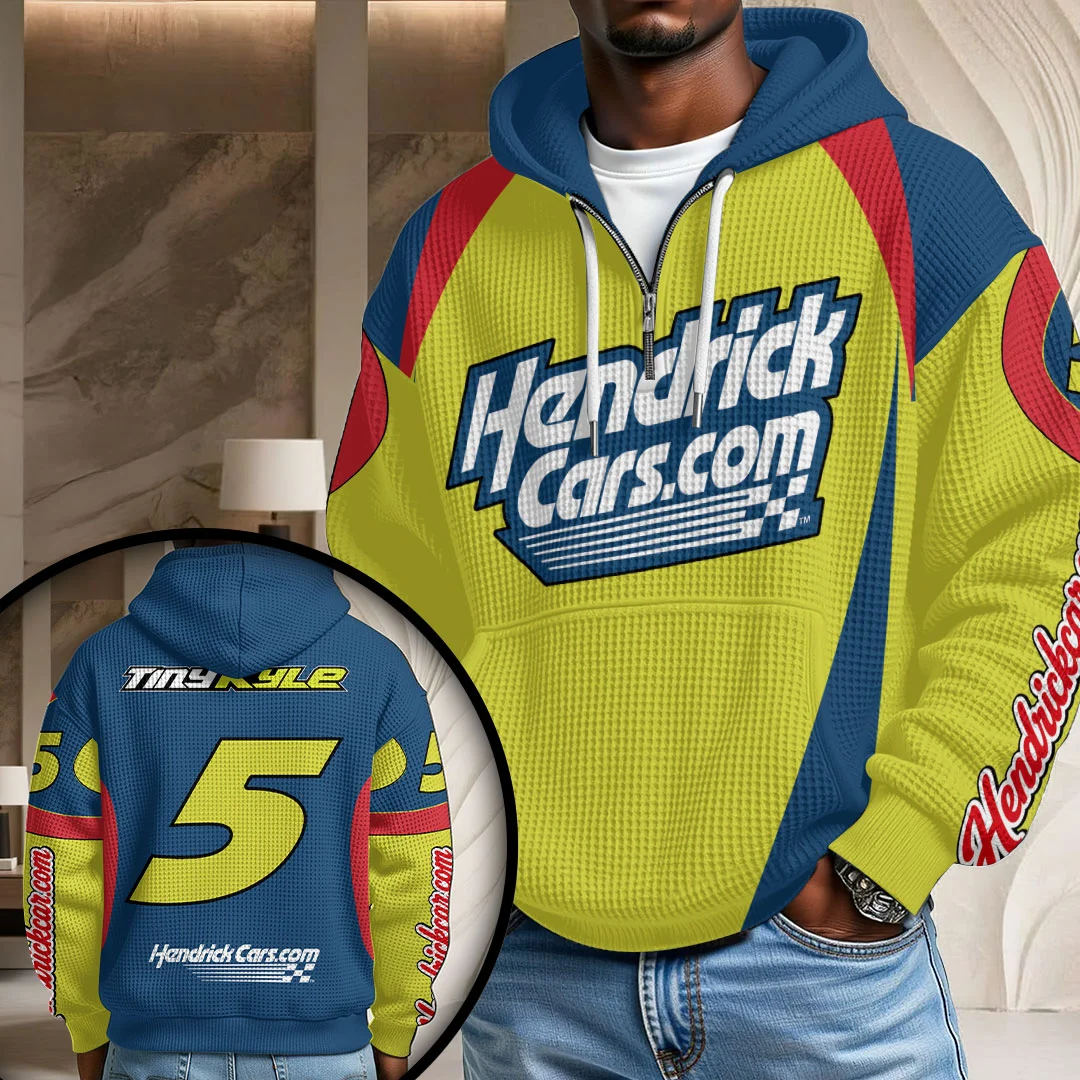 Kyle Larson 2026 3D Unisex Waffle Hoodie - TANTN26050