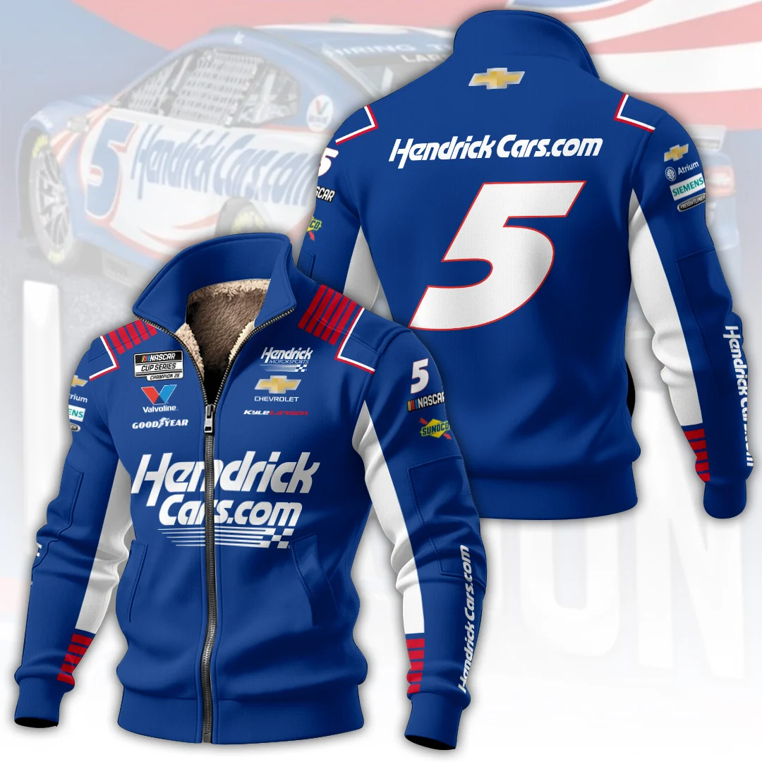 Kyle Larson 2026 Thick Knit Fleece Jacket - TANTN26052
