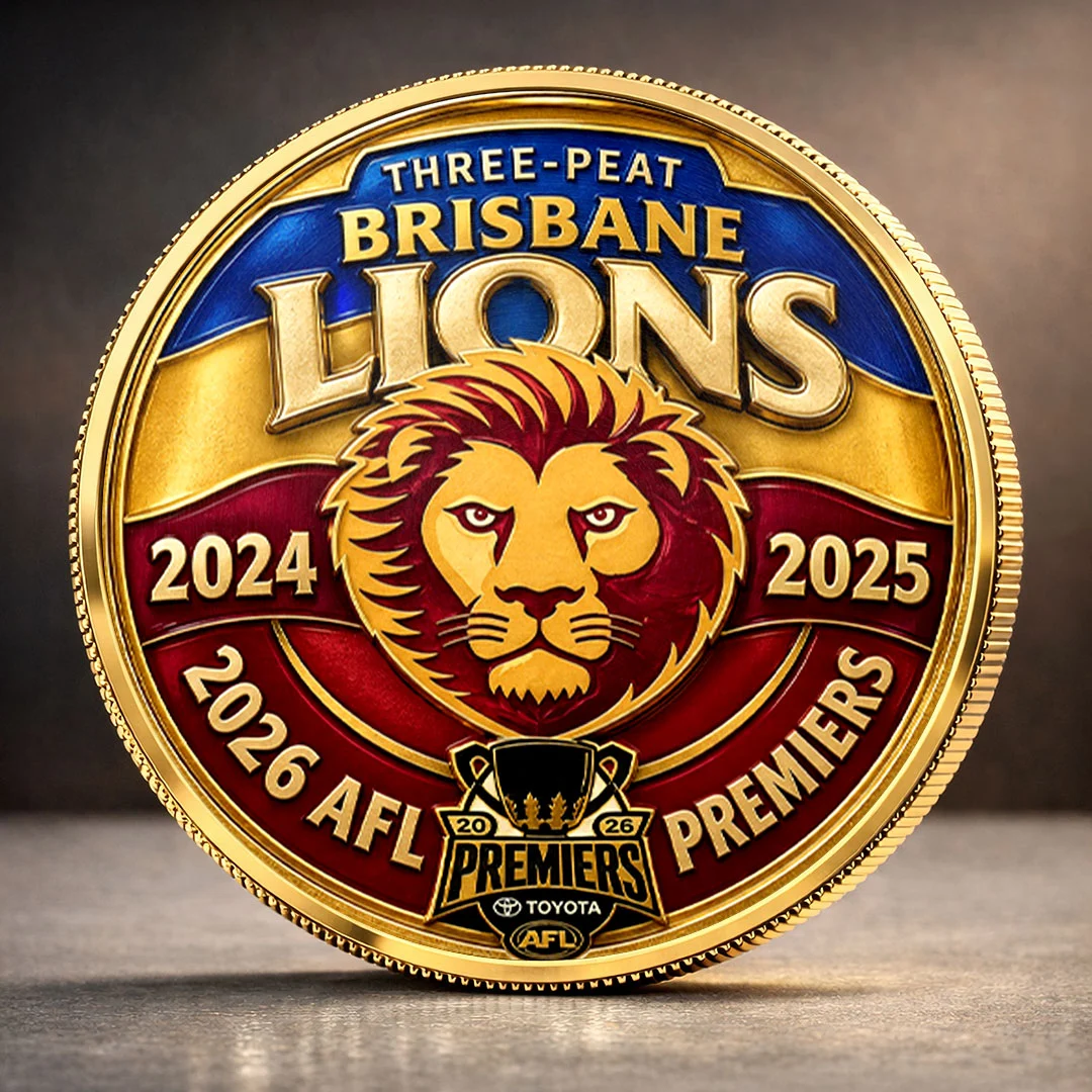 Brisbane Lions 2026 AFL Premiers Commemorative Coin - MAITM15294