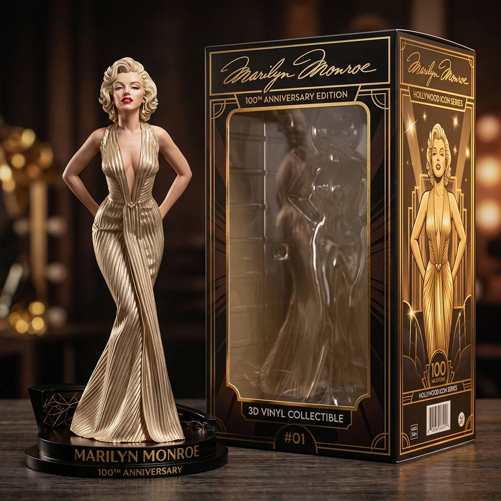 Marilyn Monroe 100th Anniversary 3D Collectible Vinyl Figure - TMTHU10079