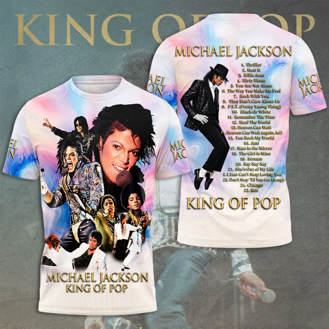 Michael Jackson 3D Apparel - TMTHU9794