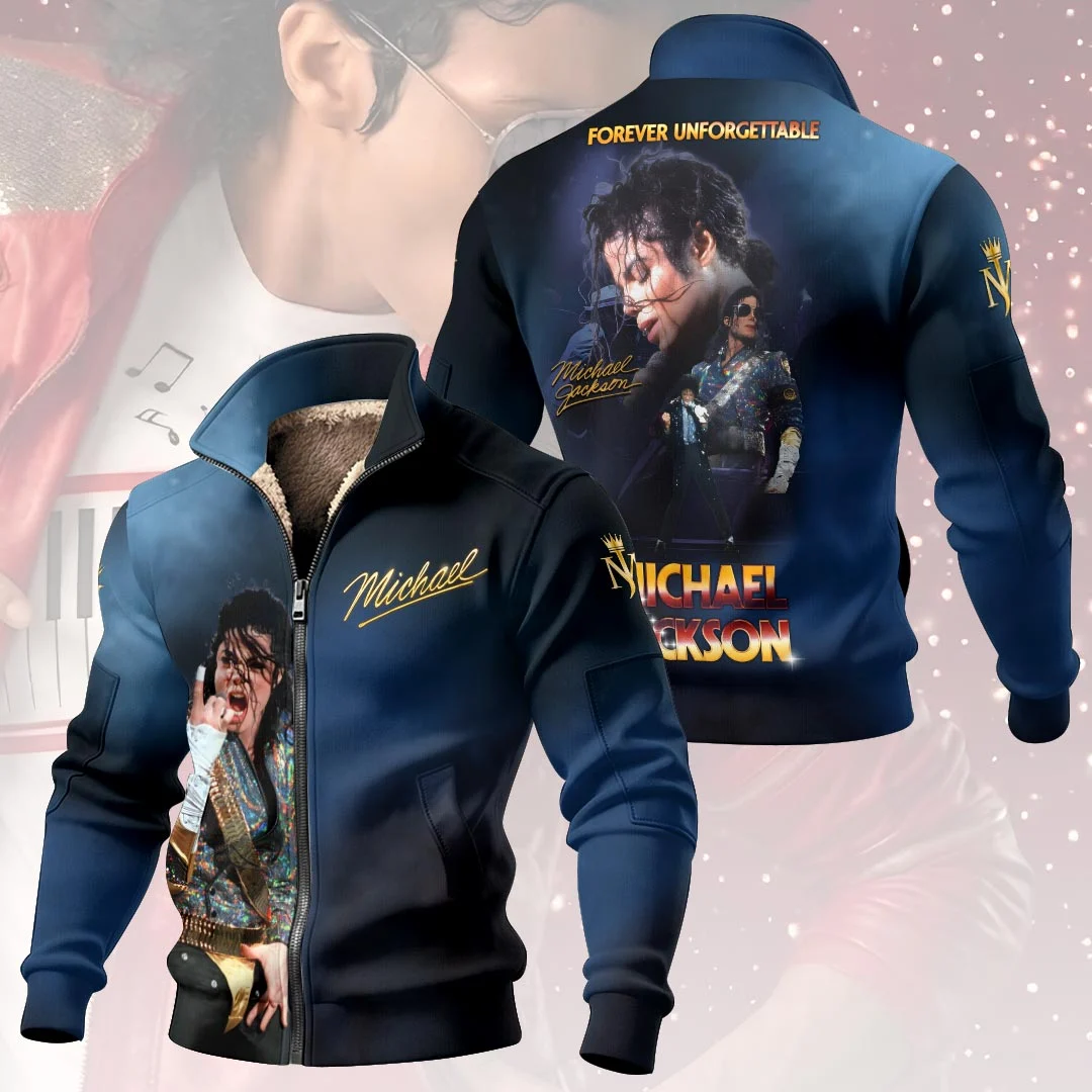 Michael Jackson Thick Knit Fleece Jacket - HOATT21498
