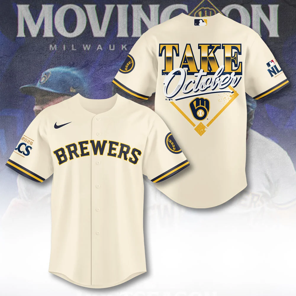 Milwaukee Brewers 2026 NLCS Baseball Jersey - TANTN26047