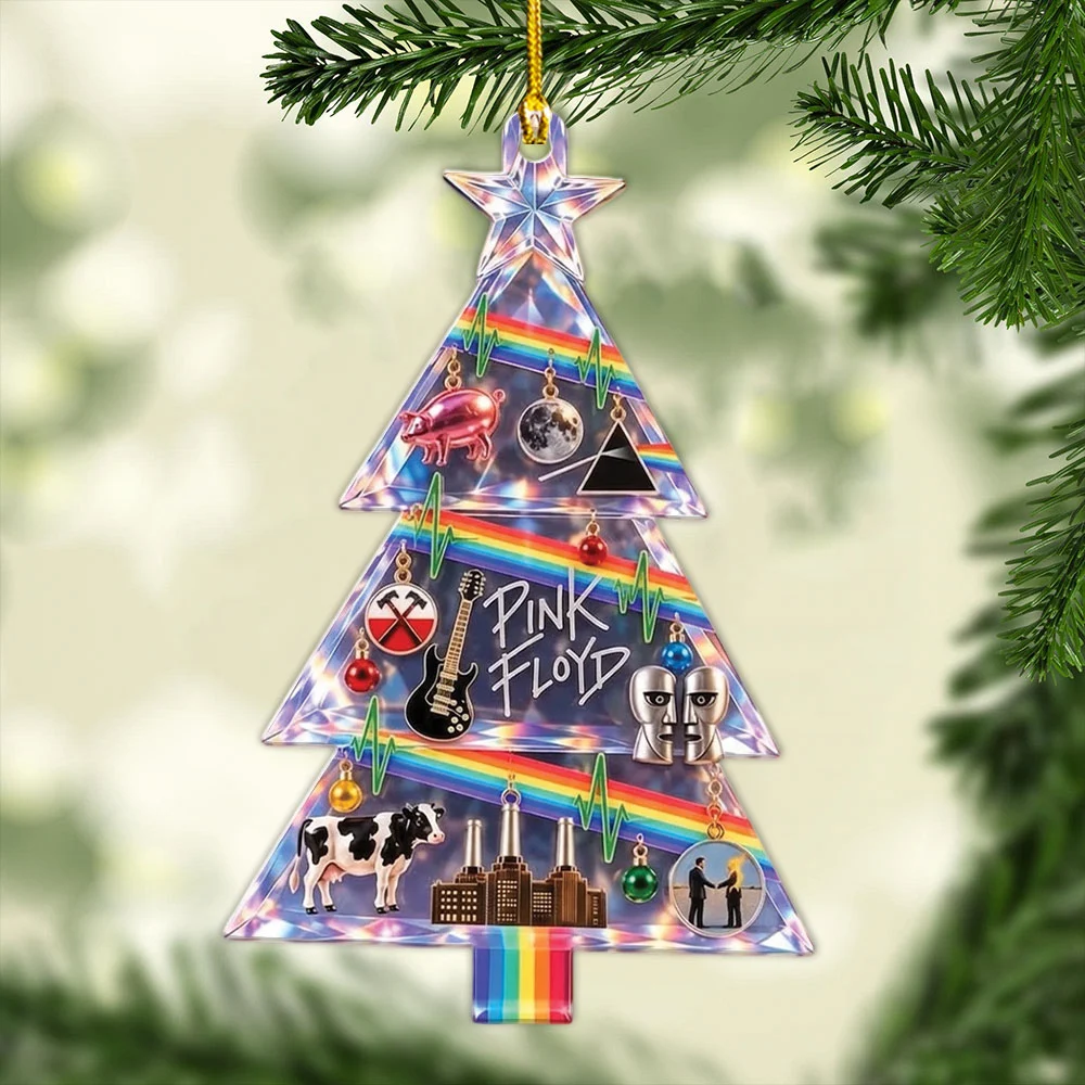 Pink Floyd Custom Shape 2-side Printed Acrylic Ornament - MAITM15280