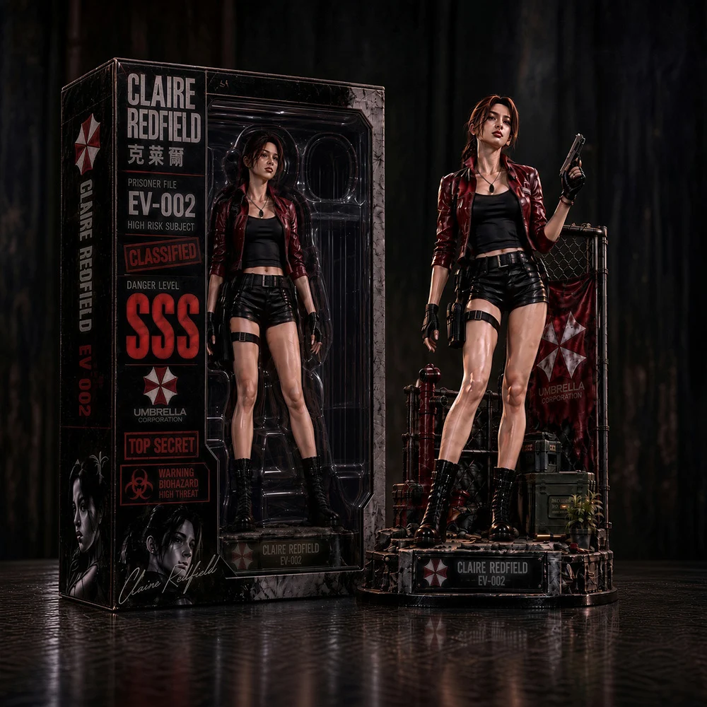 Resident Evil x Claire Redfield 3D Collectible Vinyl Figure - TANTN26221