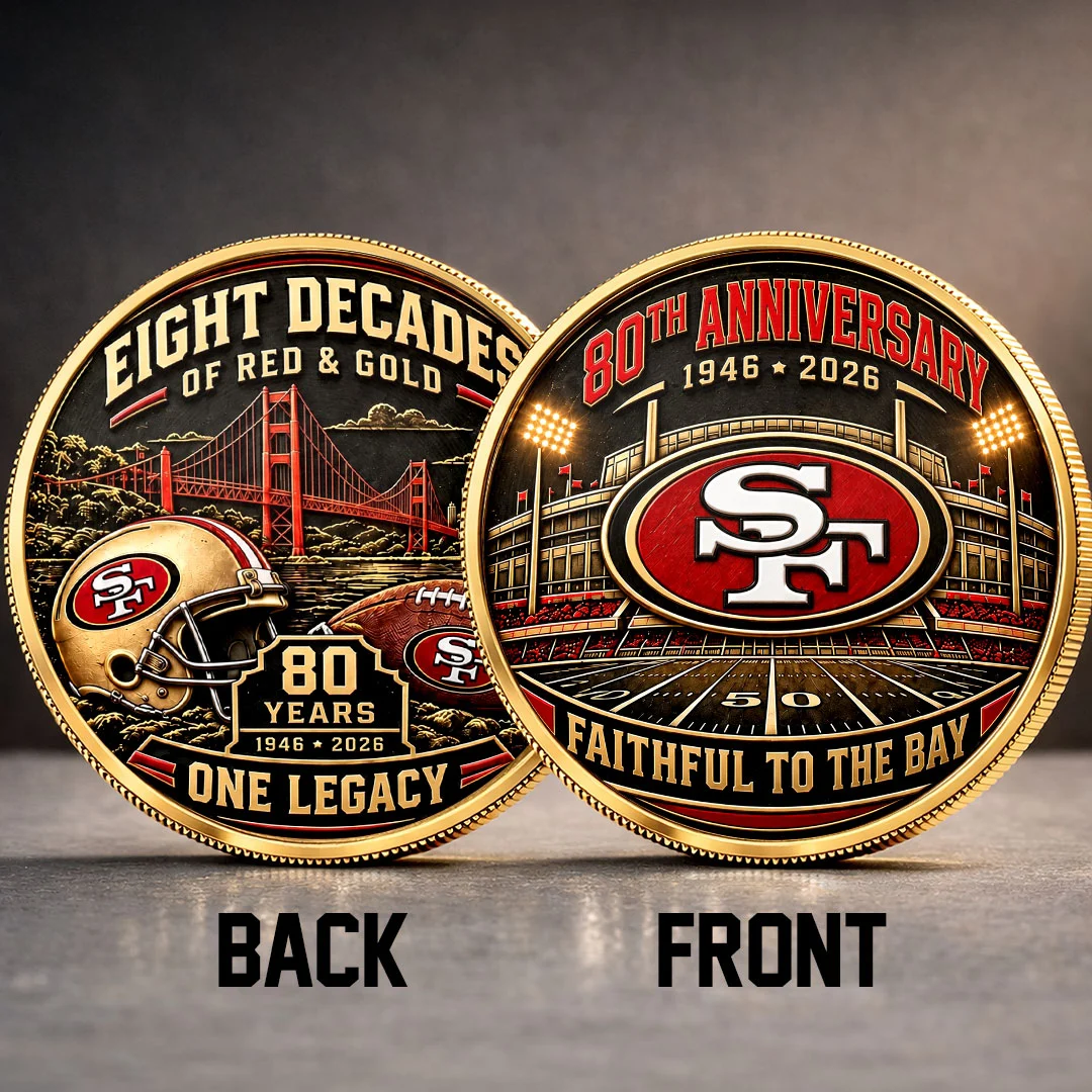 San Francisco 49ers 80th Anniversary Commemorative Coin - MAITM15426