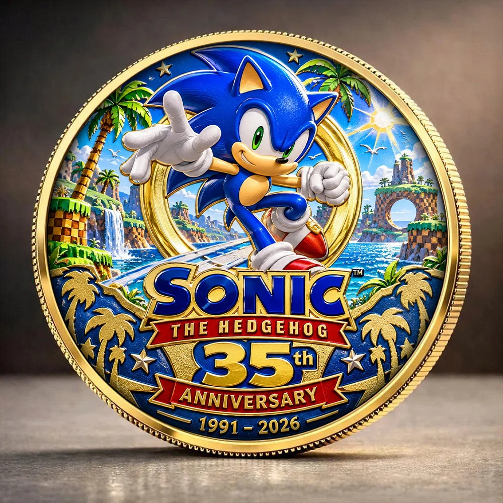 Sonic the Hedgehog 35th Anniversary Commemorative Coin - TANTN26168