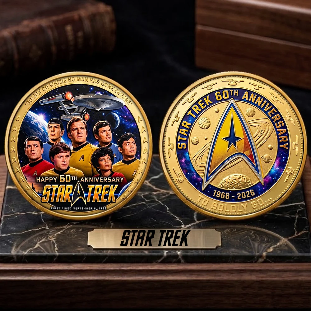 Star Trek 60th Anniversary 2026 Commemorative Coin - TMTHU9942