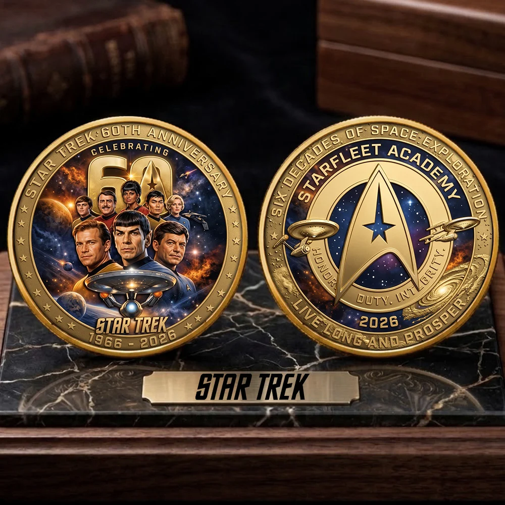 Star Trek 60th Anniversary 2026 Commemorative Coin - TMTHU9944