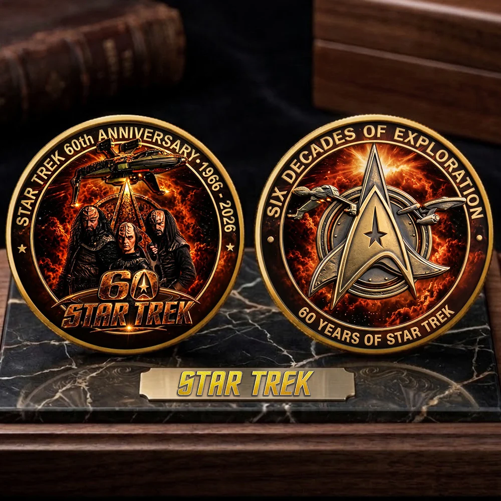 Star Trek 60th Anniversary 2026 Commemorative Coin - TMTHU10024