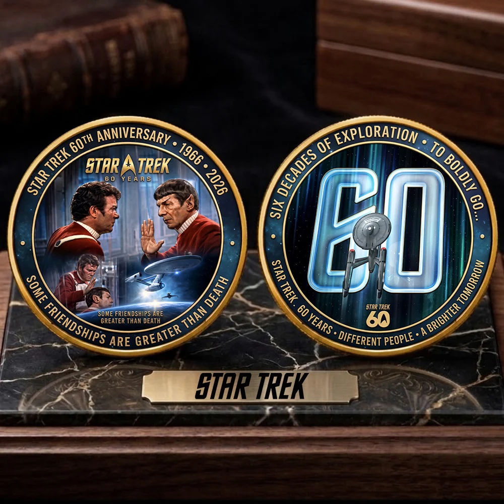 Star Trek 60th Anniversary 2026 Commemorative Coin - TMTHU10025