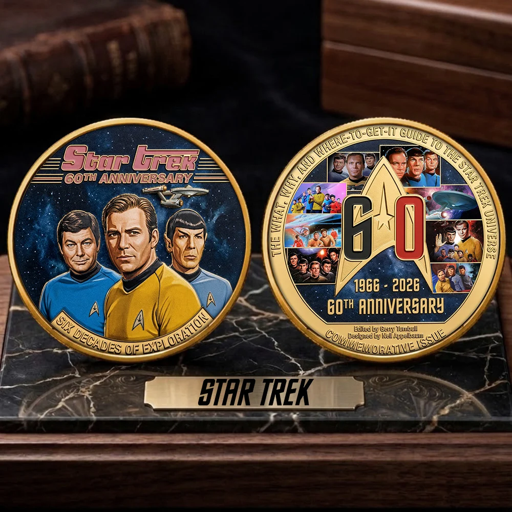 Star Trek 60th Anniversary Commemorative Coin - TMTHU9560