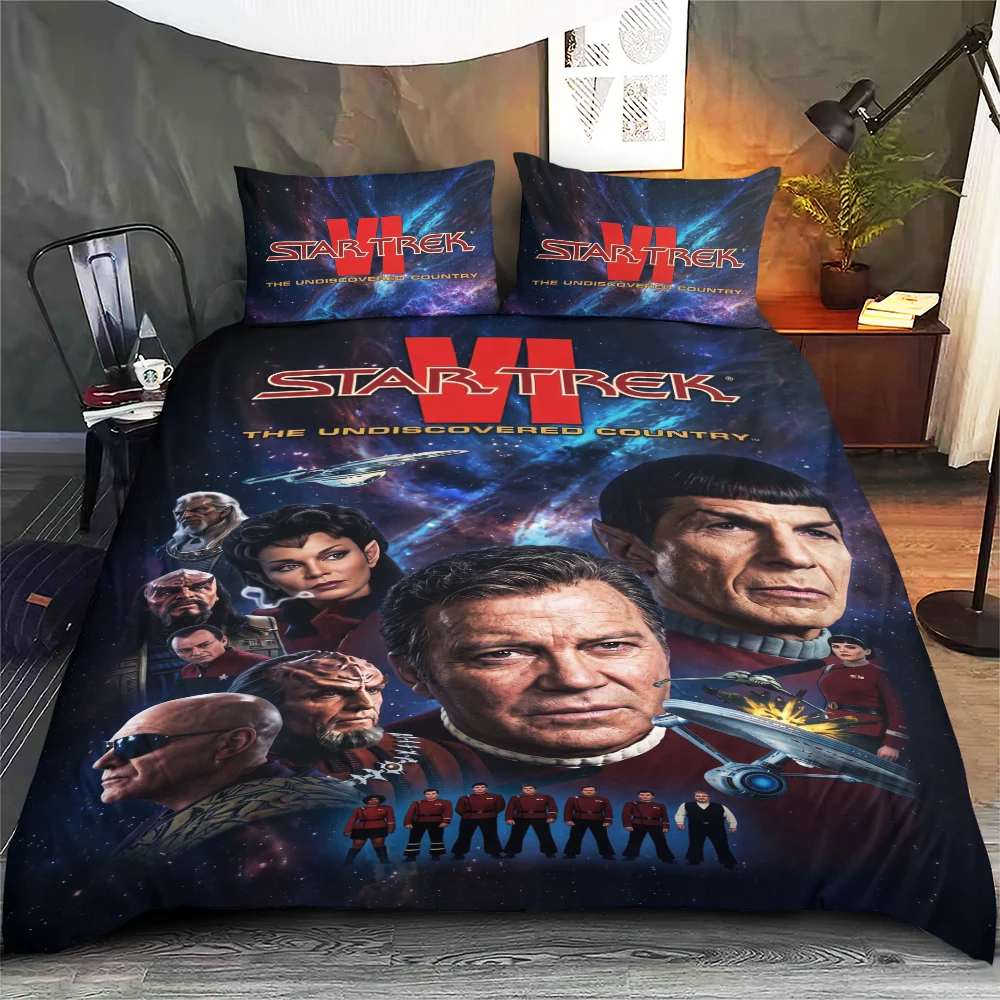Star Trek VI: The Undiscovered Country 3-Piece Duvet Bedding Set - TMTHU9618