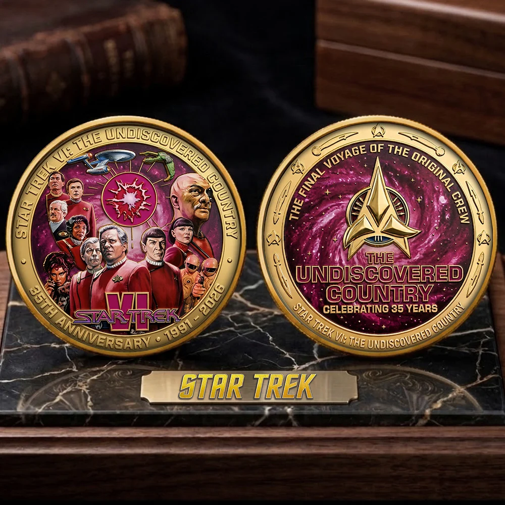 Star Trek VI: The Undiscovered Country 35th Anniversary Commemorative Coin - TMTHU9801