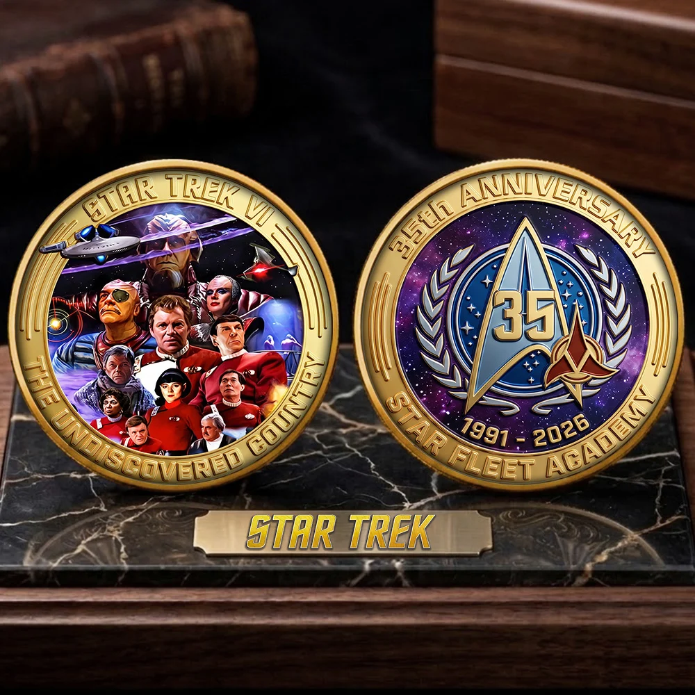 Star Trek VI: The Undiscovered Country 35th Anniversary Commemorative Coin - TMTHU9967