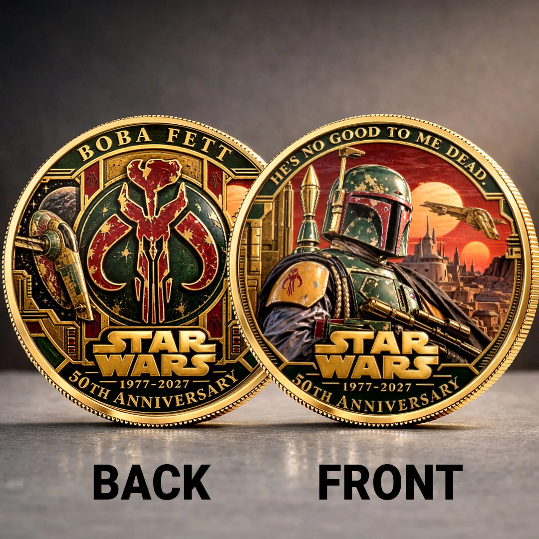 Star Wars 50th Anniversary 2027 Commemorative Coin - TANTN26133