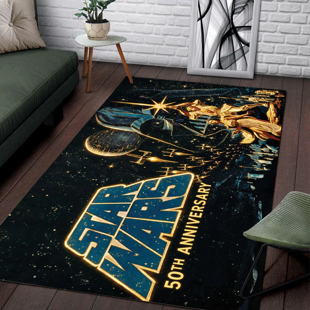 Star Wars 50th Anniversary 2027 Rectangular Rug - TMTHU10075