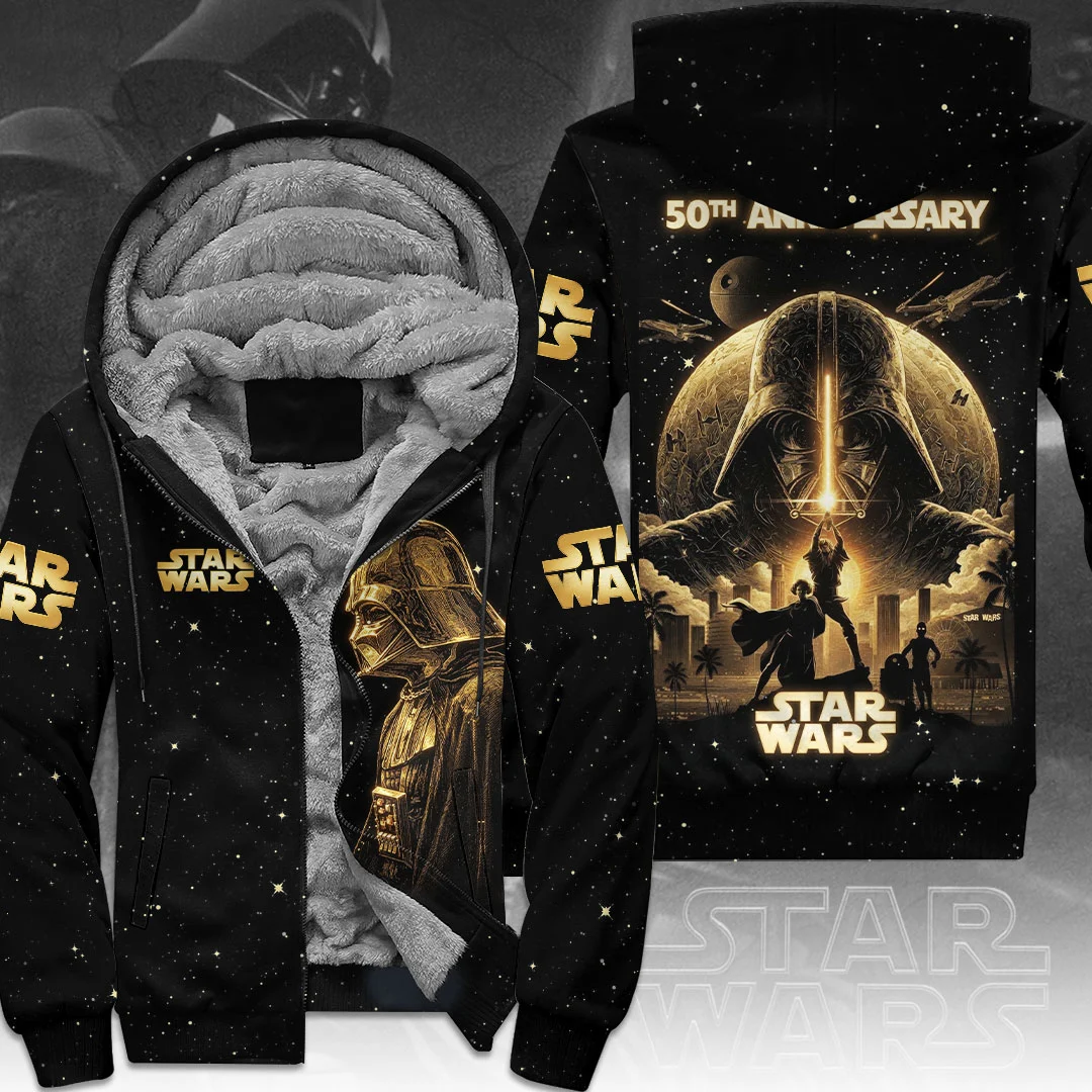 Star Wars 50th Anniversary 3D Fleece Zip Hoodie - TMTHU8939