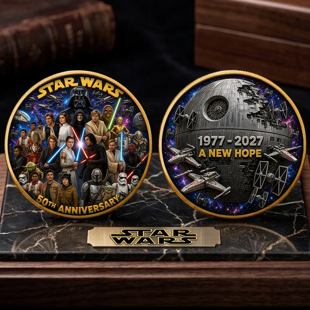 Star Wars 50th Anniversary Commemorative Coin - TMTHU10096