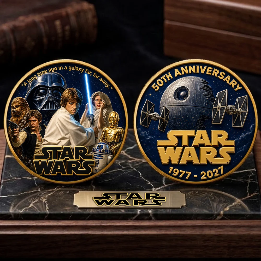 Star Wars 50th Anniversary Commemorative Coin - TMTHU10173