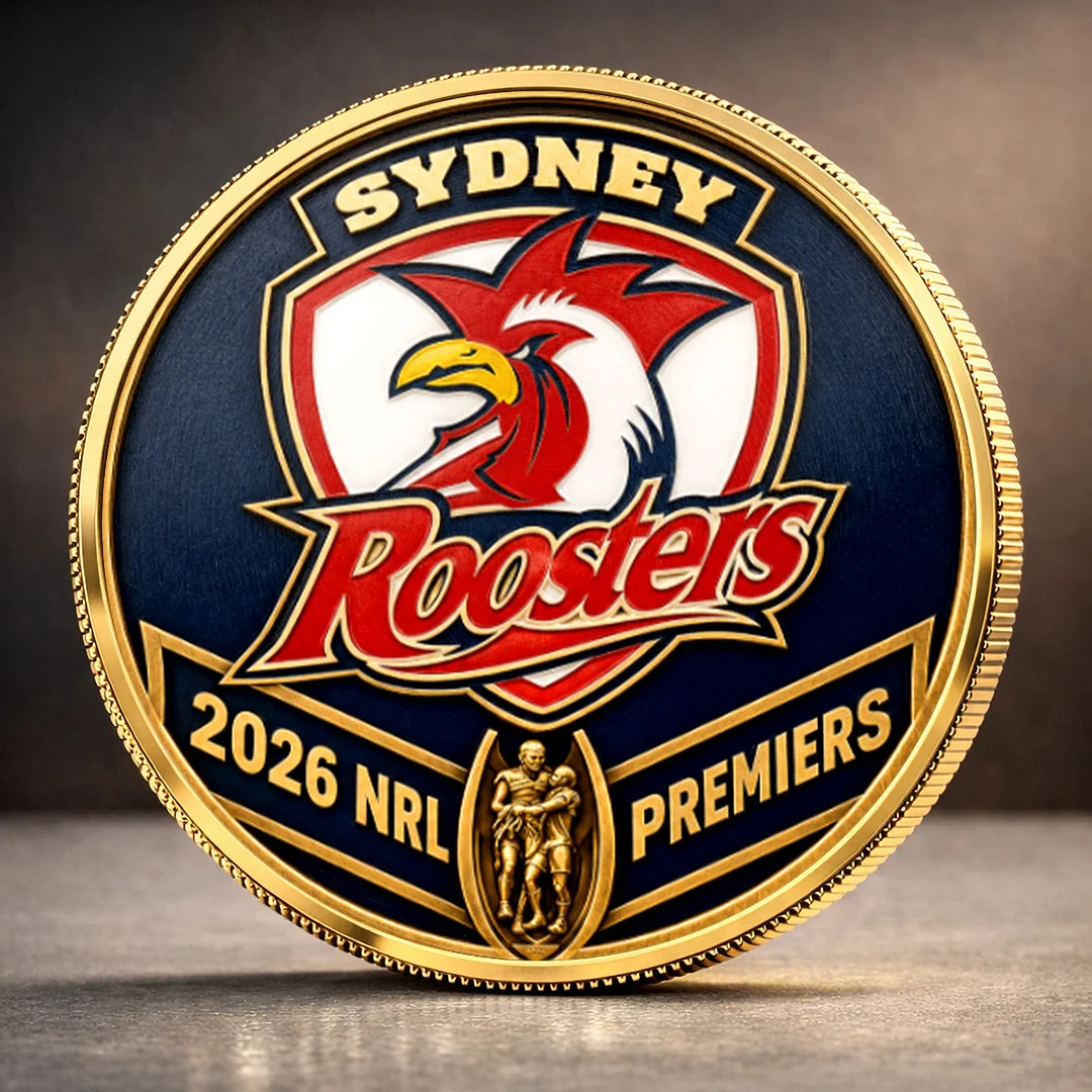 Sydney Roosters 2026 NRL Premiers Commemorative Coin - MAITM15309