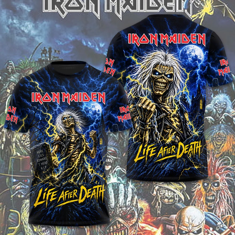Iron Maiden 3D Apparel - TMTHU10251