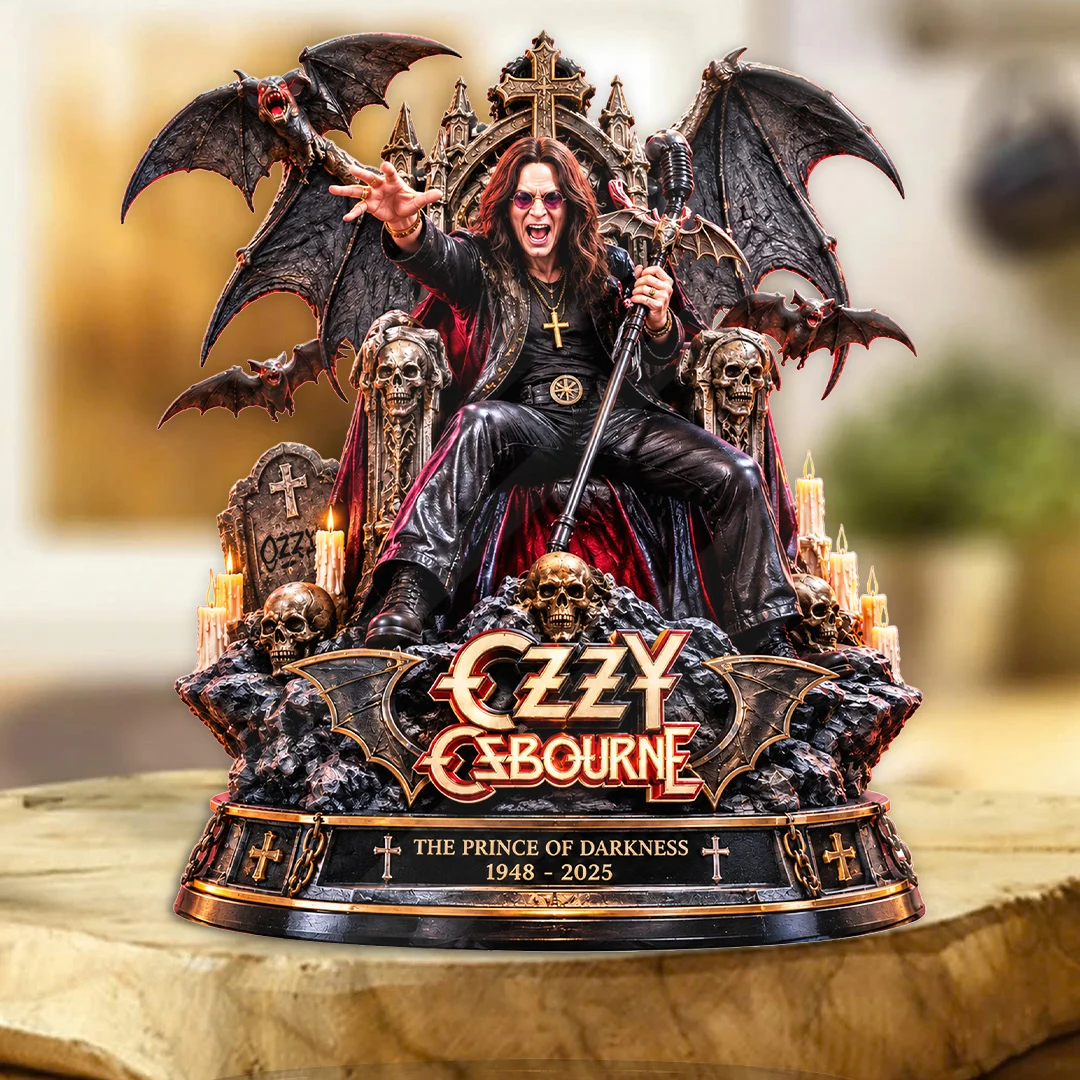 Ozzy Osbourne Custom Shape Acrylic Plaque - TANTN25904
