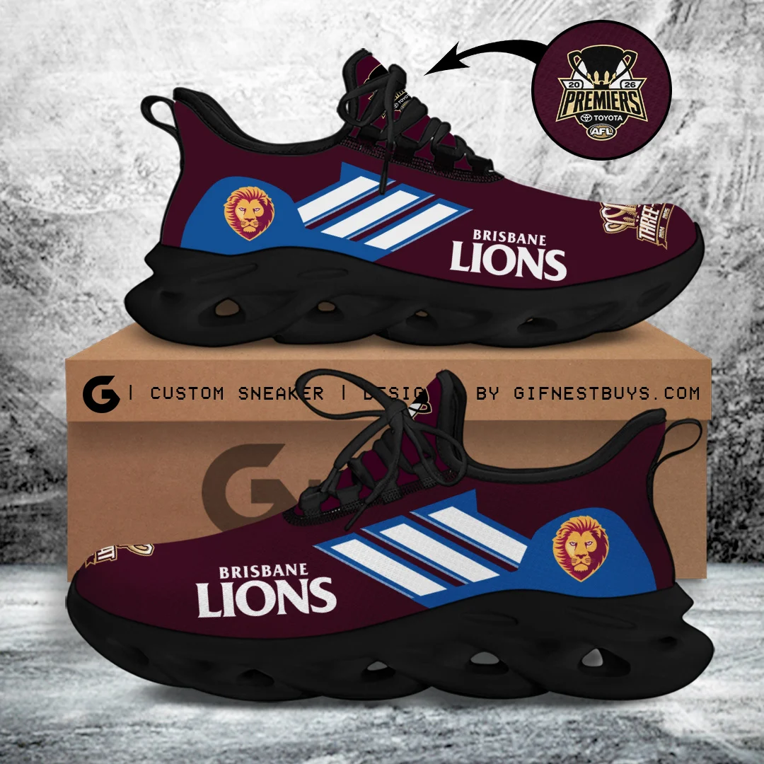 Brisbane Lions 2026 AFL Premiers Max Soul Sneaker - TANTN25906