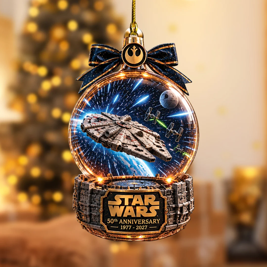 Star Wars 50th Anniversary Custom Shape 2-side Printed Acrylic Ornament - TANTN25924