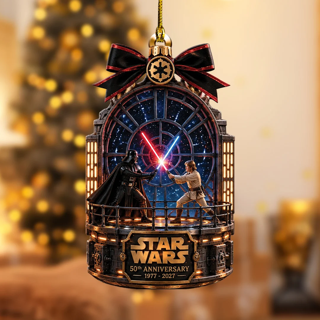 Star Wars 50th Anniversary Custom Shape 2-side Printed Acrylic Ornament - TANTN25925