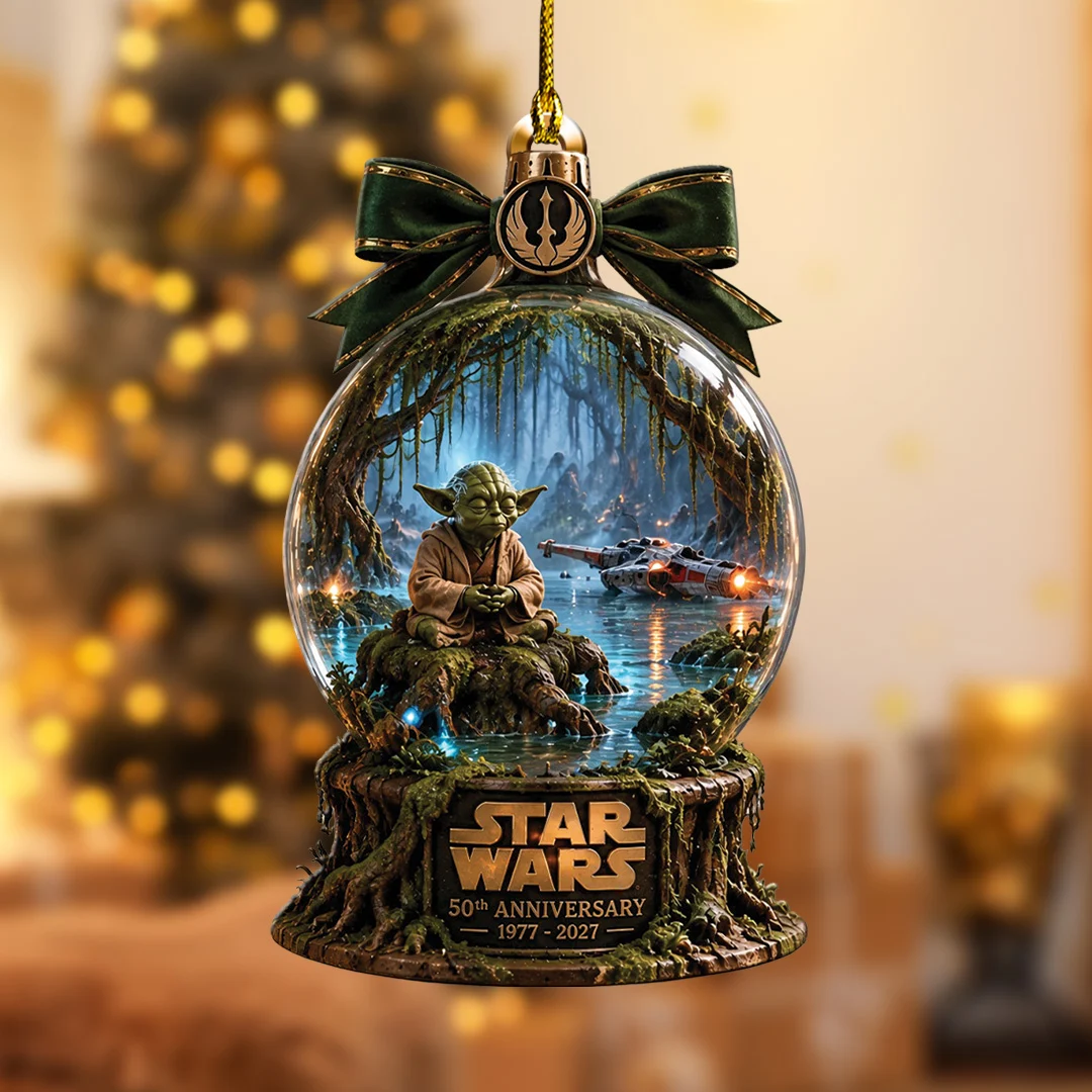 Star Wars 50th Anniversary Custom Shape 2-side Printed Acrylic Ornament - TANTN25926