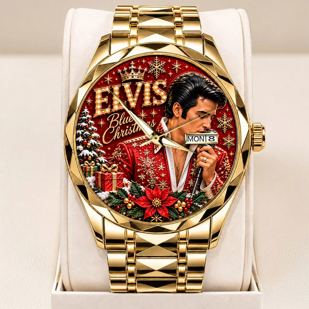 Elvis Presley Alloy Luxury Quartz Watch - TANTN26041