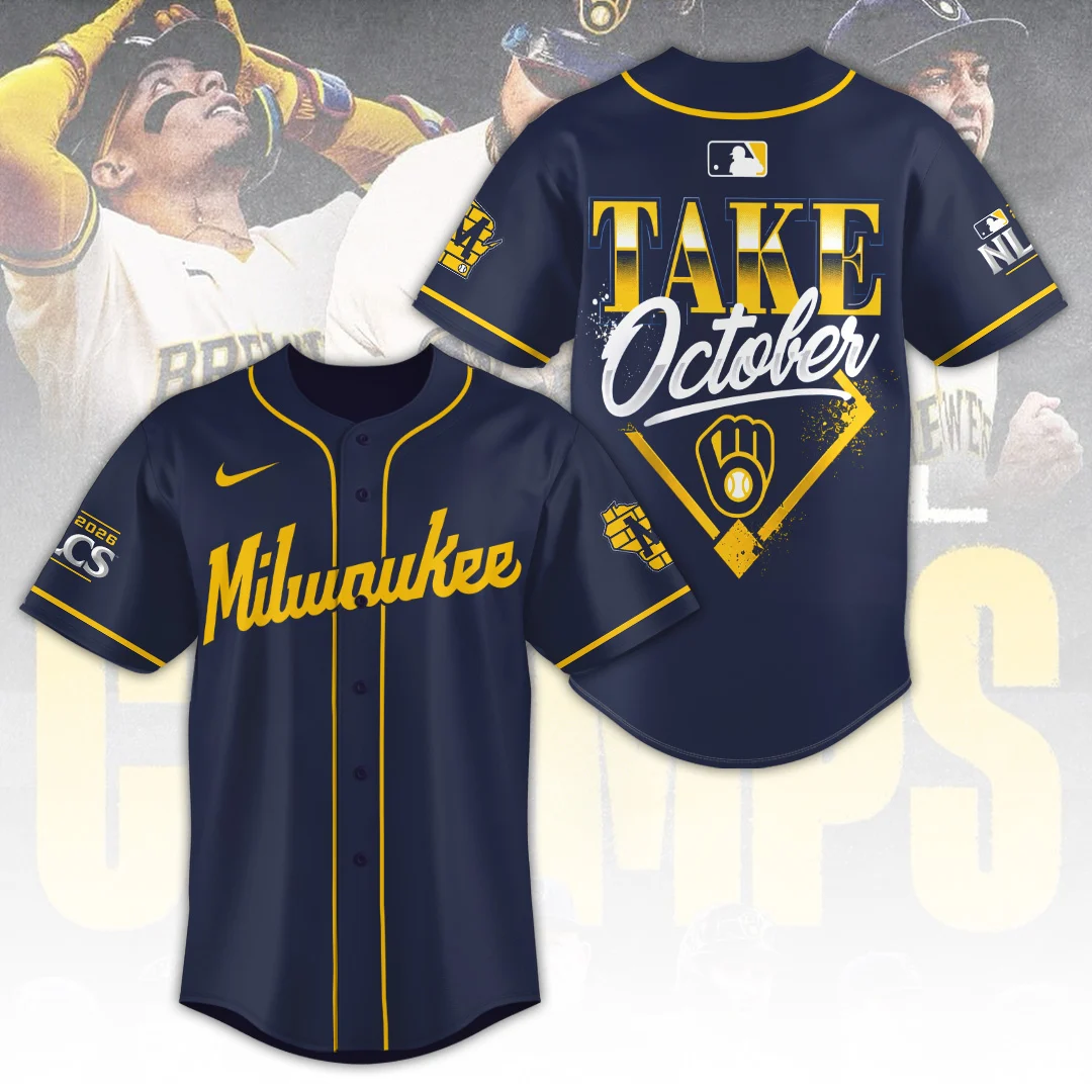 Milwaukee Brewers 2026 NLCS Baseball Jersey - TANTN26046