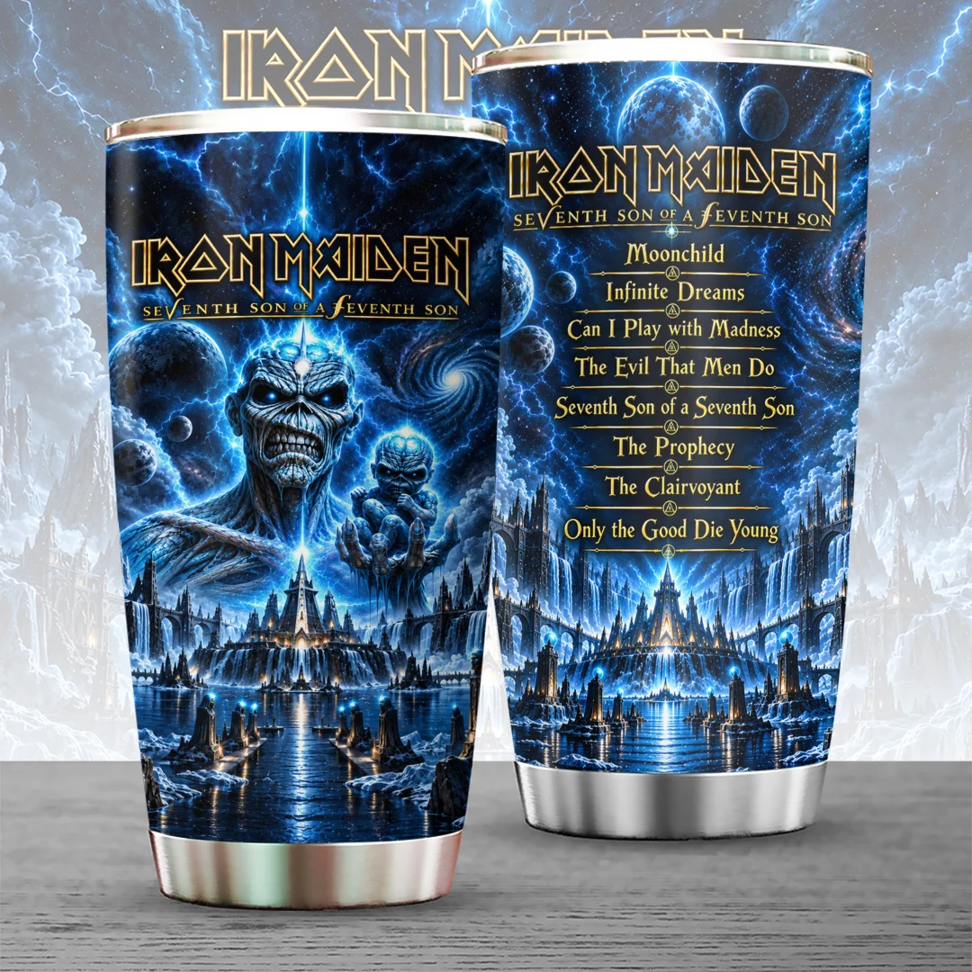 Iron Maiden Piece Of Mind Tumbler Cup - TANTN26061
