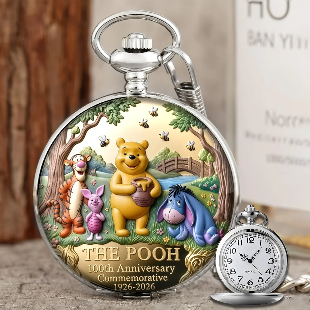 Winnie-the-Pooh 100th Anniversary Pocket Watch - TANTN26179