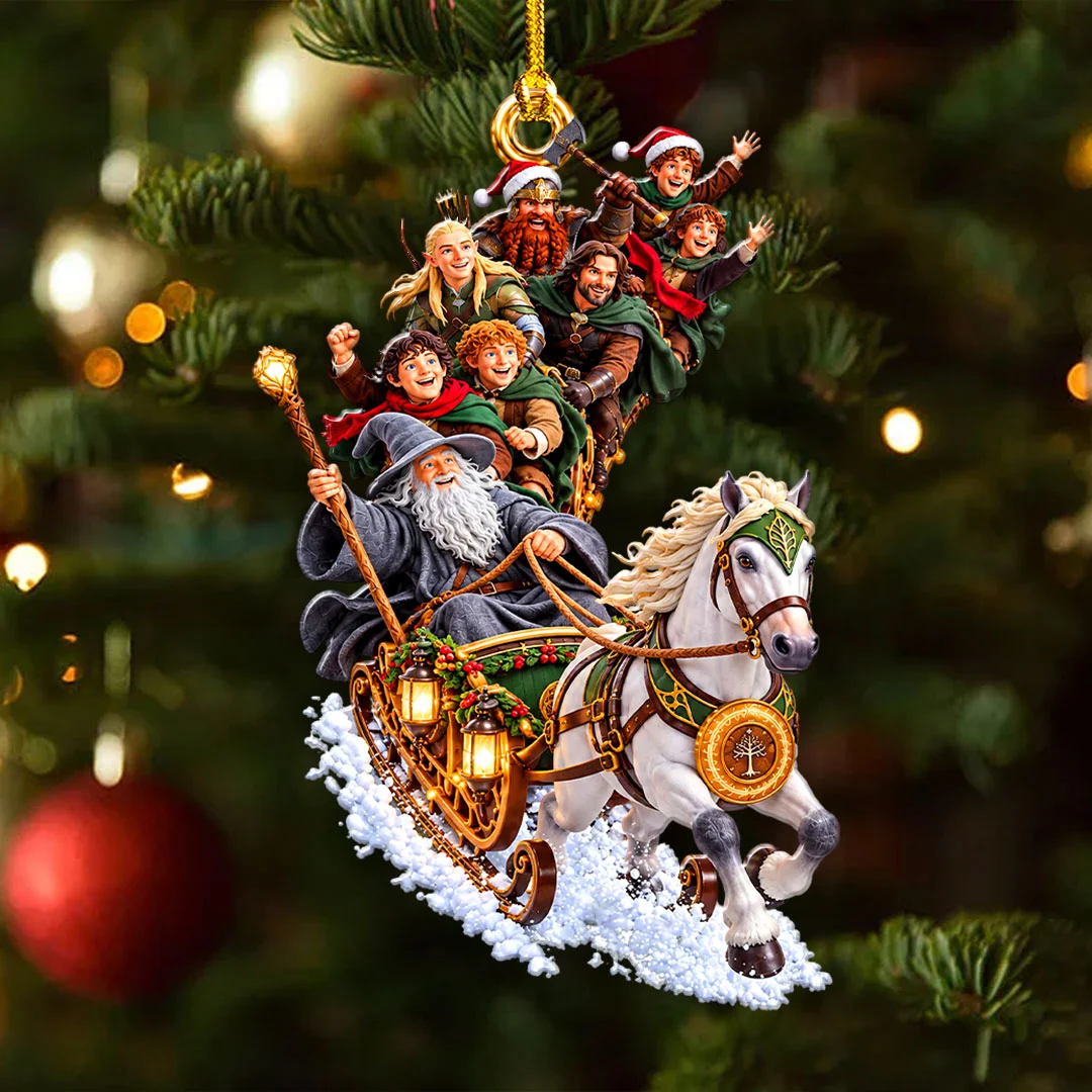 The Lord of the Rings Custom Shape 2-side Printed Acrylic Ornament - HOATT21456