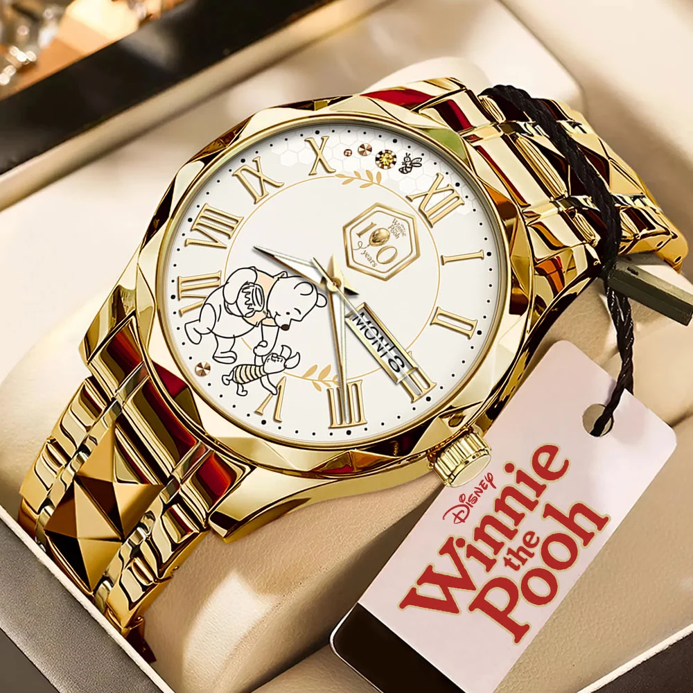 Winnie-the-Pooh 100th Anniversary Alloy Luxury Quartz Watch - MAITM15379